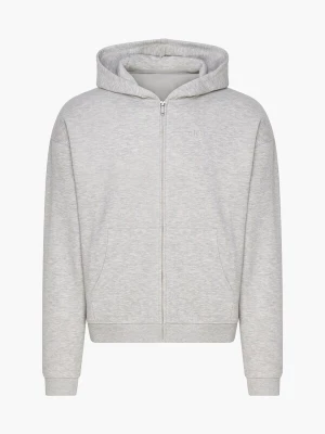 Foto van product cfab Sweatshirt 'Relaxed Zip' lichtgrijs