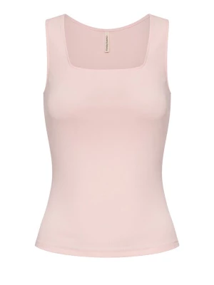 Foto van product cfab Top 'Cotton Tanktop mit eckigem Ausschnitt' pink