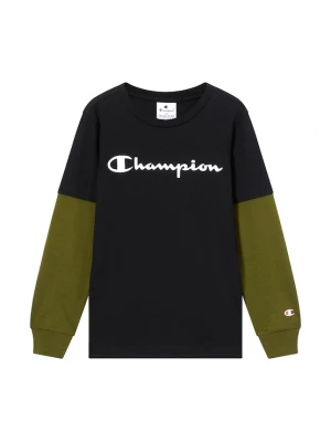 Foto van product Champion Shirt olijfgroen / zwart / wit