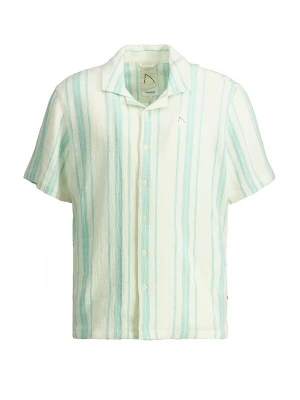 Foto van product CHASIN' Overhemd 'Doby Stripe' geel / groen