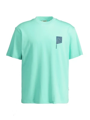 Foto van product CHASIN' Shirt 'Reco' aqua / grijs / groen