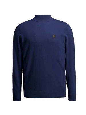 Foto van product CHASIN' Trui 'Ard mock' donkerblauw