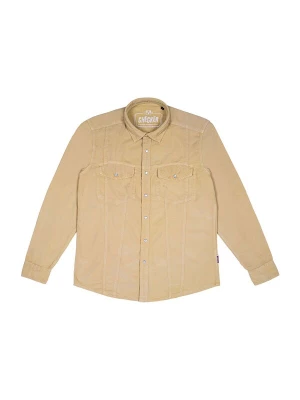 Foto van product Checker Overhemd ' Dynasty Cord ' beige