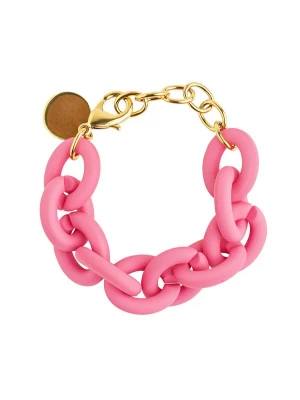 Foto van product Cheeky Chain Munich Armband 'Chunky Soft' goud / lichtroze
