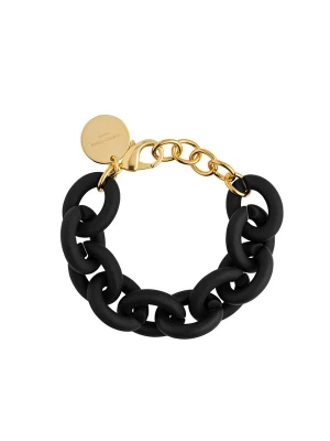 Foto van product Cheeky Chain Munich Armband 'Chunky Soft' goud / zwart