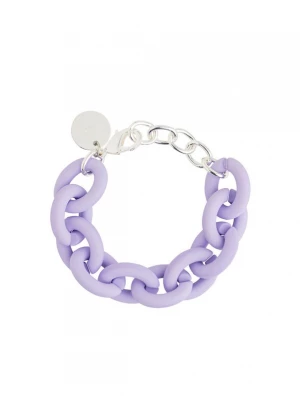 Foto van product Cheeky Chain Munich Armband 'Chunky Soft' lavendel / zilver