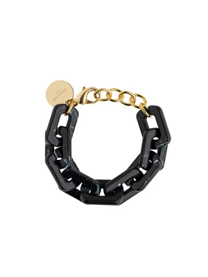 Foto van product Cheeky Chain Munich Armband 'Kelly' goud / zwart