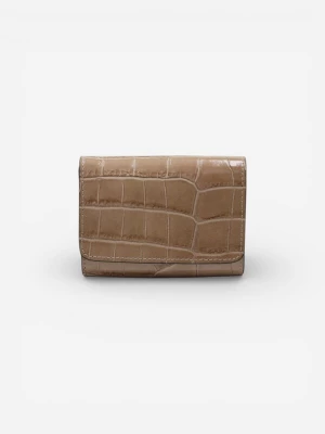 Foto van product Cheval Firenze Portemonnee 'COSMO MINI CROC' taupe
