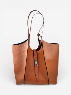 Foto van product Cheval Firenze Schoudertas 'Poppy' camel