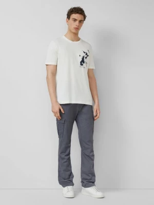 Foto van product Chicago: Cargo broek met comfort tailleband in stretch katoen s.Oliver grijs