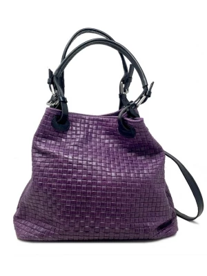 Foto van product CHICCA BORSE Handtas lila / zwart