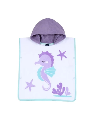 Foto van product Chicco Badjas turquoise / lila / lavendel / wit