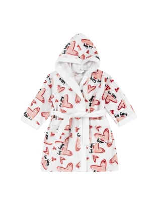 Foto van product Chicco Badjas zalm roze / donkerrood / zwart / wit
