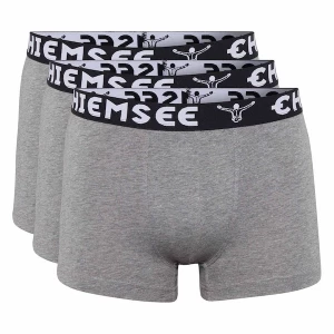 Foto van product CHIEMSEE Boxershorts grijs gemêleerd / zwart / wit