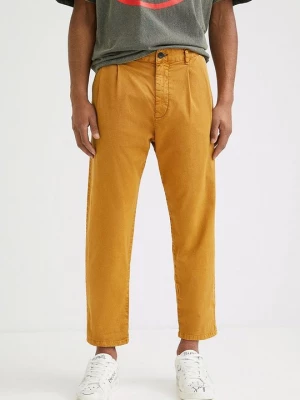 Foto van product Chino Desigual mosterdgeel