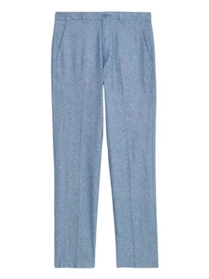 Foto van product Chino Marks & Spencer blauw gemêleerd