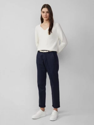 Foto van product Chino met gevlochten riem en garment dye s.Oliver blauw