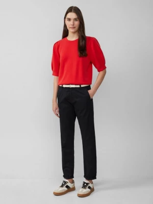 Foto van product Chino met gevlochten riem en garment dye s.Oliver zwart