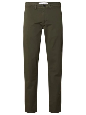 Foto van product Chino Selected donkergroen