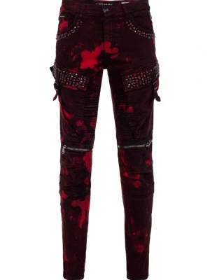 Foto van product CIPO & BAXX Cargobroek rood / bourgogne