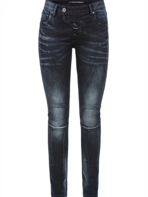 Foto van product CIPO & BAXX Jeans 'WD469' donkerblauw