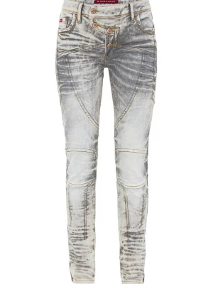 Foto van product CIPO & BAXX Jeans 'WD502' lichtgrijs