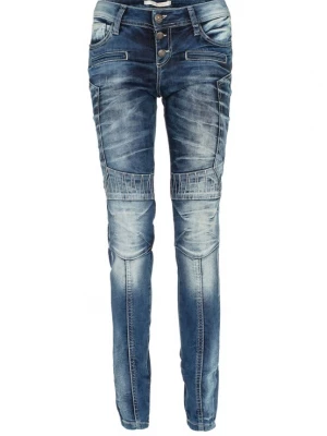 Foto van product CIPO & BAXX Jeans 'Zigzag 2' smoky blue / donkerblauw