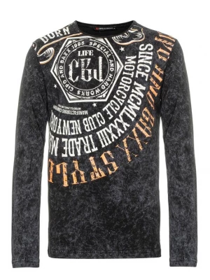 Foto van product CIPO & BAXX Shirt geel / zwart / wit