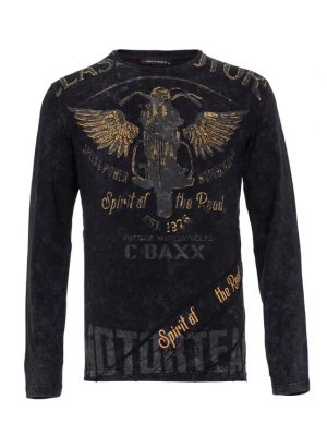 Foto van product CIPO & BAXX Shirt goud / zwart