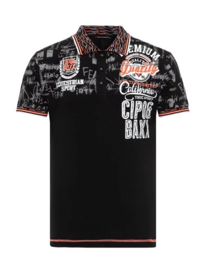 Foto van product CIPO & BAXX Shirt grijs / lichtroze / zwart / wit