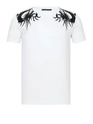 Foto van product CIPO & BAXX Shirt 'Yakuza Dragon' zwart / wit