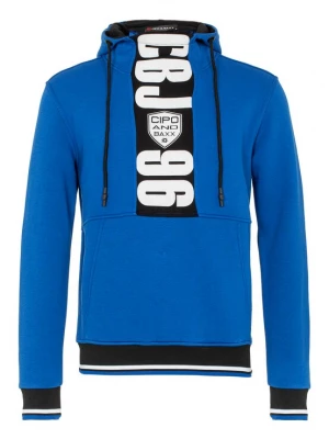 Foto van product CIPO & BAXX Sweatshirt blauw / zwart / wit