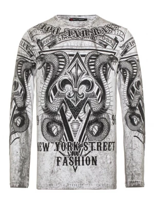 Foto van product CIPO & BAXX Sweatshirt grijs / zwart