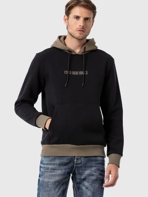 Foto van product CIPO & BAXX Sweatshirt olijfgroen / zwart