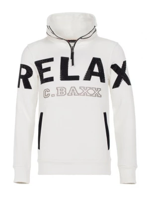 Foto van product CIPO & BAXX Sweatshirt taupe / zwart / wit