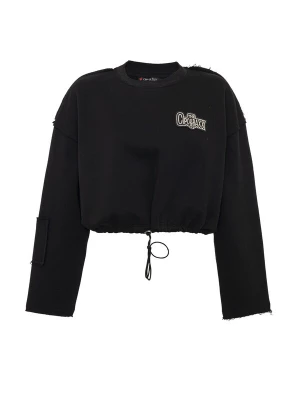 Foto van product CIPO & BAXX Sweatshirt 'WL370' zwart / wit