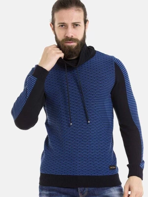 Foto van product CIPO & BAXX Trui donkerblauw / zwart