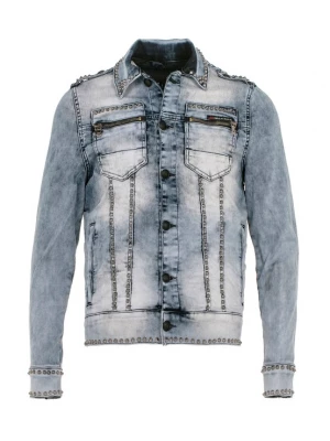 Foto van product CIPO & BAXX Tussenjas 'CAIN' blauw denim