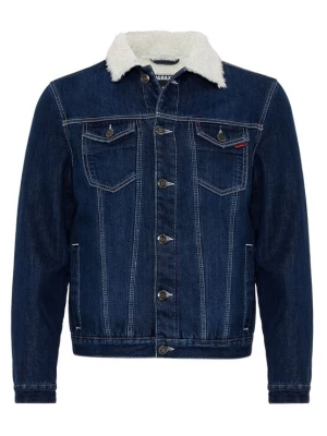Foto van product CIPO & BAXX Tussenjas donkerblauw / wit