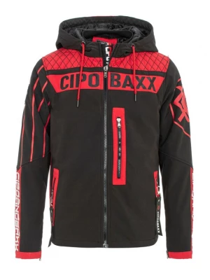 Foto van product CIPO & BAXX Tussenjas rood / zwart