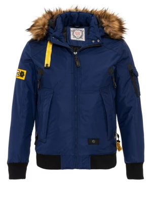Foto van product CIPO & BAXX Winterjas blauw