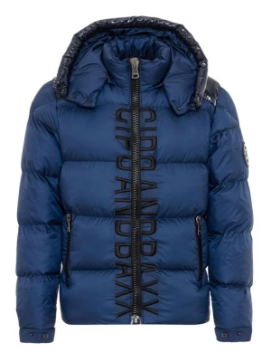 Foto van product CIPO & BAXX Winterjas blauw / zwart