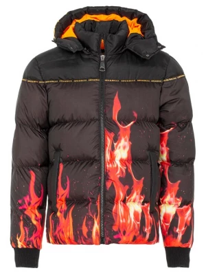 Foto van product CIPO & BAXX Winterjas geel / vuurrood / zwart