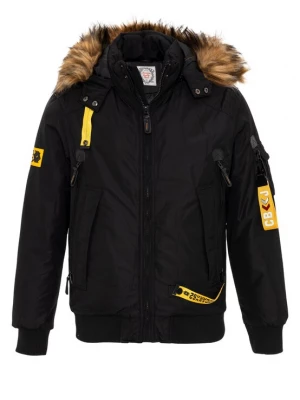 Foto van product CIPO & BAXX Winterjas geel / zwart