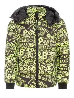Foto van product CIPO & BAXX Winterjas groen / zwart