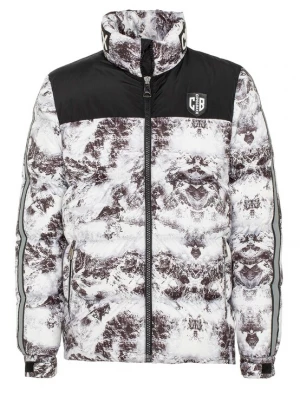 Foto van product CIPO & BAXX Winterjas lichtbruin / zwart / wit