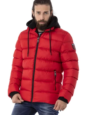Foto van product CIPO & BAXX Winterjas rood / zwart