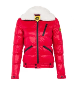 Foto van product CIPO & BAXX Winterjas 'Spark' rood / zwart