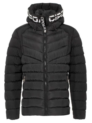 Foto van product CIPO & BAXX Winterjas zwart / wit