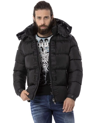 Foto van product CIPO & BAXX Winterjas zwart / zilver